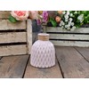 Bottle Shaped Vase Ceramic Decorative Vases Embossed Flower Arrange Display