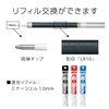 Pentel XBL80-A EnerGel Ink Ballpoint Pen, Black, Set of 5,