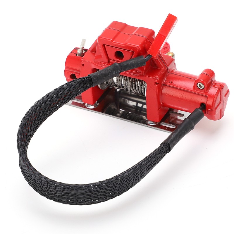 RC Automatic Winch and Wireless Remote Controller Receiver Simulation for