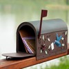 Heavy Duty Mailboxes for Outside, Post Mount Mailbox,Decorative Mailboxes Outside
