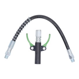 Grease Coupler Double Handle Self Locking Leakage Proof Quick Release Grease Injection Tip