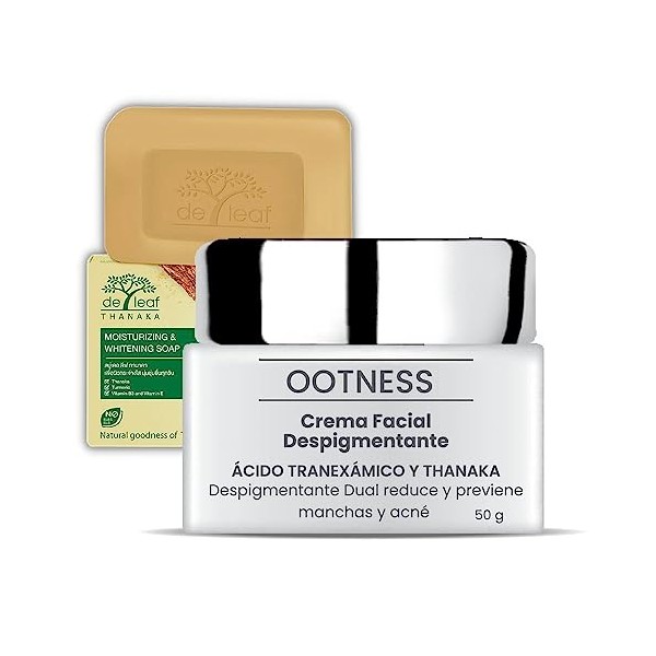 Kit 2 en 1 Aclarante Facial. Reduce el exceso de