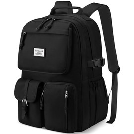 School Laptop Backpack for Girls Bookbag: Large Capacity Elementary Middle High School Book Bag 17.3 Inch Casual College Backpacks Waterproof Travel Back Pack Student Bookbags for Teen Kids Boys Women