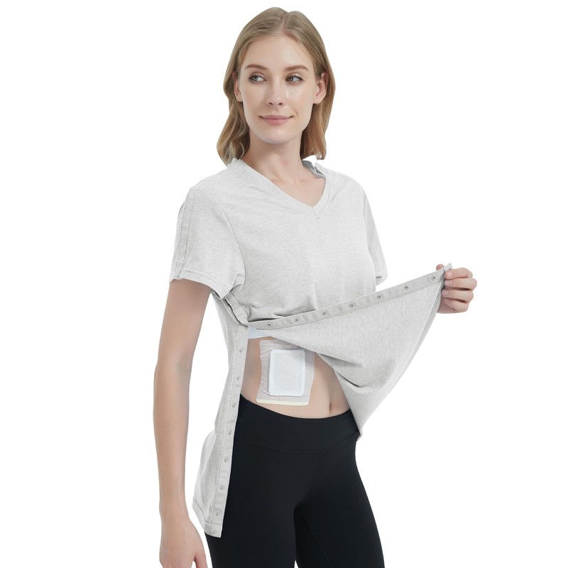 Women's Post Shoulder Surgery Shirts Clothes After Rotator Cuff Surgery