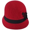 Betmar Mindenhall Women's Bell Hat Felt Bell Fabric Hat with