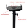 VideoSecu 2 Adjustable Height(26.5 to 47 inches) and palte Speaker