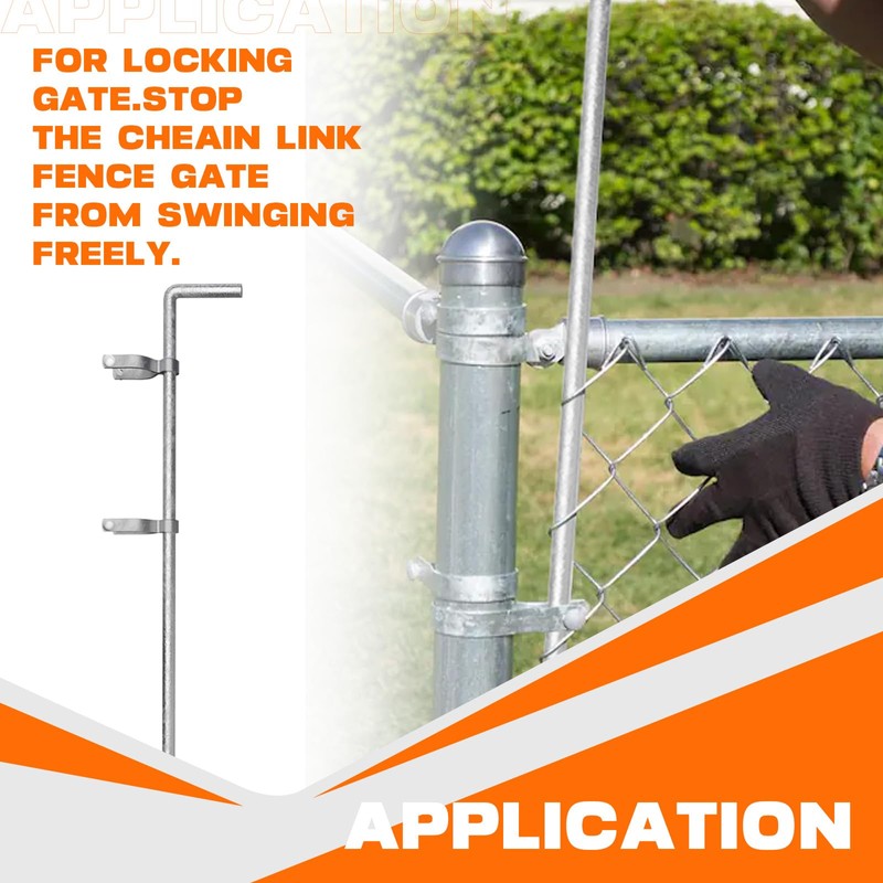 Amoskey Heavy Duty Gate Drop Rod - 1-3/8" 32" for