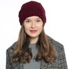 DonDon Women's Beanie Hat, Winter Hat, Slouch Style with Very