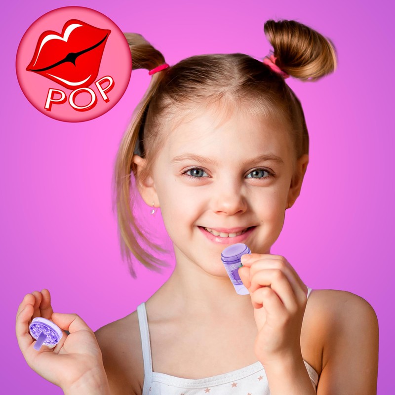 6pc Smoothie Lip Balm Set – Fruit-Scented Lip Glosses in