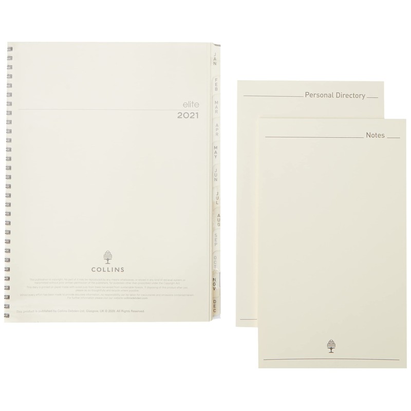 Collins 1190R Elite Manager Week to View 2021 Refill