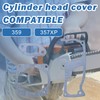 AUMEL Cylinder Crankcase Muffler Gasket Kit for Husqvarna 357 357XP