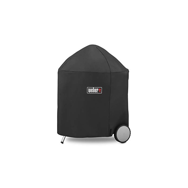 Weber Cover for 26‑Inch Charcoal Grills, Black – Durable UV‑Resistant