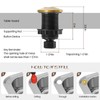 Garbage Disposal Air Switch Kit Sink Top Waste Disposal Stainless