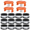 Replacement Spool for Black+Decker Trimmer - 12 Pack