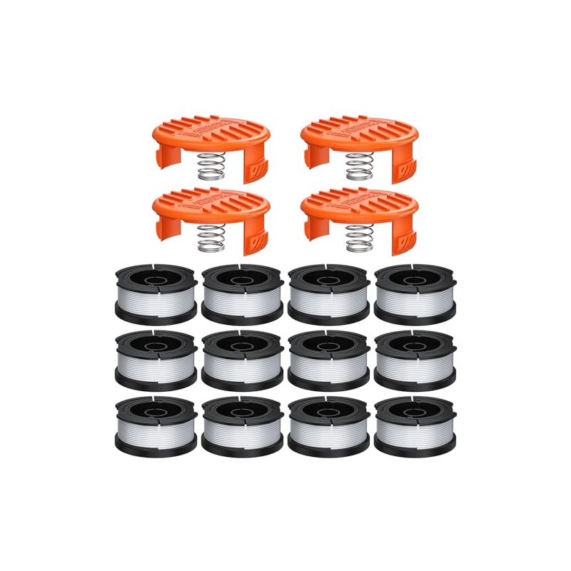Replacement Spool for Black+Decker Trimmer - 12 Pack