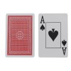 100% plastic playing cards bridge size jumbo index 10 decks