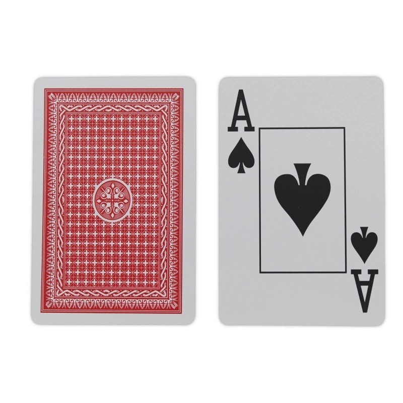 100% plastic playing cards bridge size jumbo index 10 decks