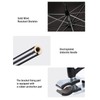 Baby Stroller Umbrella with 360 Degree Adjustable Clamp UV Protection