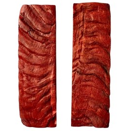 Red Ram Horn Scale Blanks, Knife Handle Slab, Gun Grip Plates, 5" Unique Custom Knife Crafting Natural Material, Horn Scales, Knifemaking