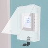 NOLITOY Thermostat Lock Box with Keyed Access - Transparent Plastic