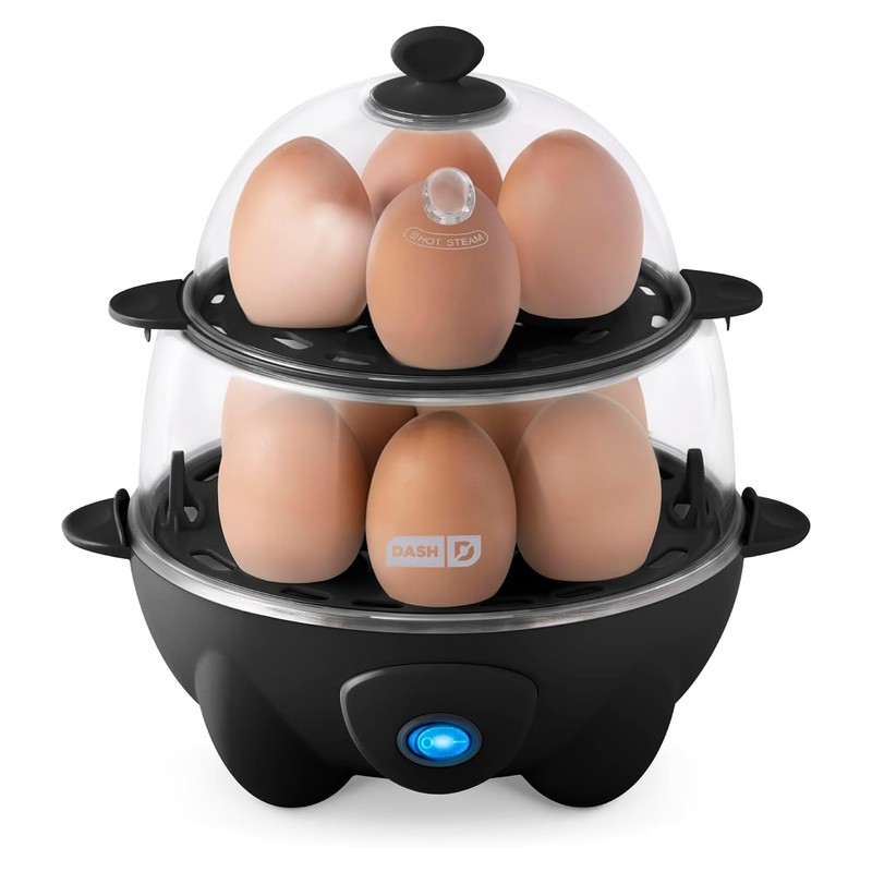 Dash Deluxe Egg Cooker - Boiler, Poacher & Steamer -