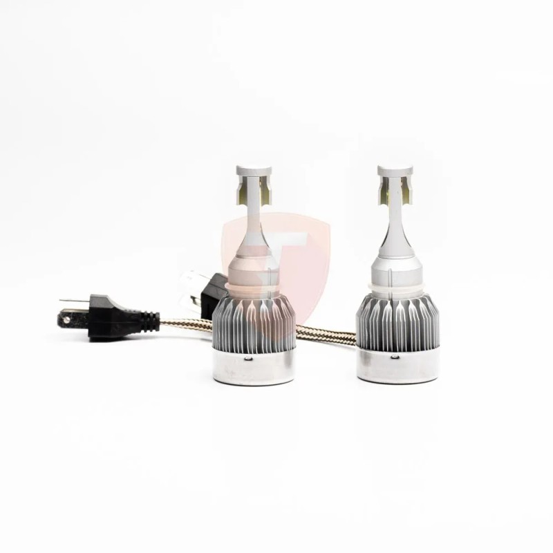 Kit Faros Delanteros Led C6 Mini Iron Led Alta Baja