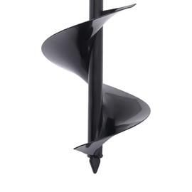 BRICZUNA Hand Post Hole Digger Garden Auger Drill, T Shaped 4"*24" 7.9"*31" Garden Auger Spiral Drill Bit, for Deep Cultivating Seedlings Planting Trees (7.9"*31")