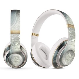 DesignSkinz - Compatible with Beats Solo 2/3 Wireless - Skin Decal Protective Scratch Resistant Vinyl Wrap - Gold Crystal