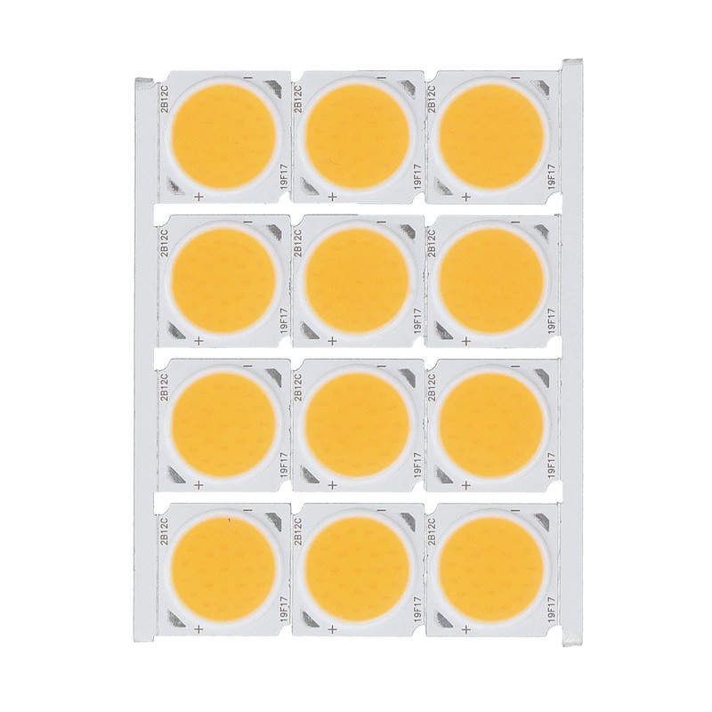 Eeneme 12 Pieces COB Light Source Round High Power LED