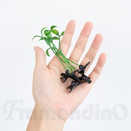 Framendino, 20 Pack Funny Bean Sprout Hair Clips Plant Grass Barrette for Women