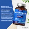 Magnesium Citrate Capsules 2000mg | 100 Count | 600mg Elemental