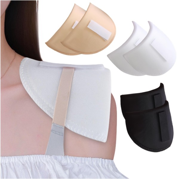 Nimiah Shoulder Pads 3 Pairs - Anti-Slip Push up Enhancers