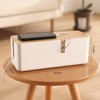 Cable Box with Bamboo Lid, Cable Organiser Box, Cable Storage
