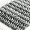 CB Cluster Lashes, 400 Pcs, 2-Trays, Large Tray Individual Eyelash,