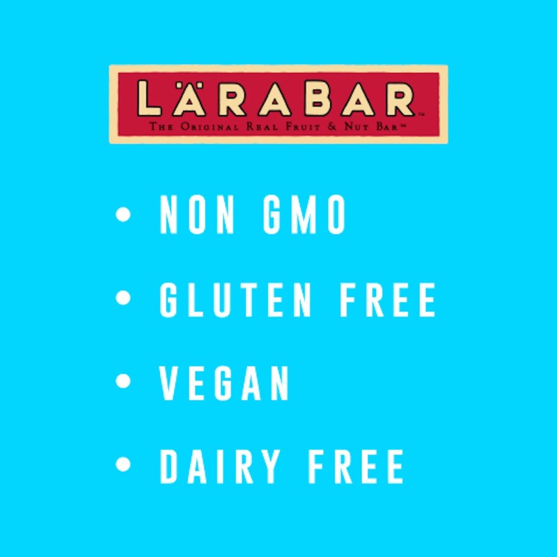 LÄRABAR Larabar Lemon Snack Bar 12 Count Vegan Gluten Free