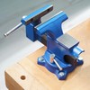 HYCHIKA Bench Vise, Utility Combination Pipe Home Vise, Swivel Base