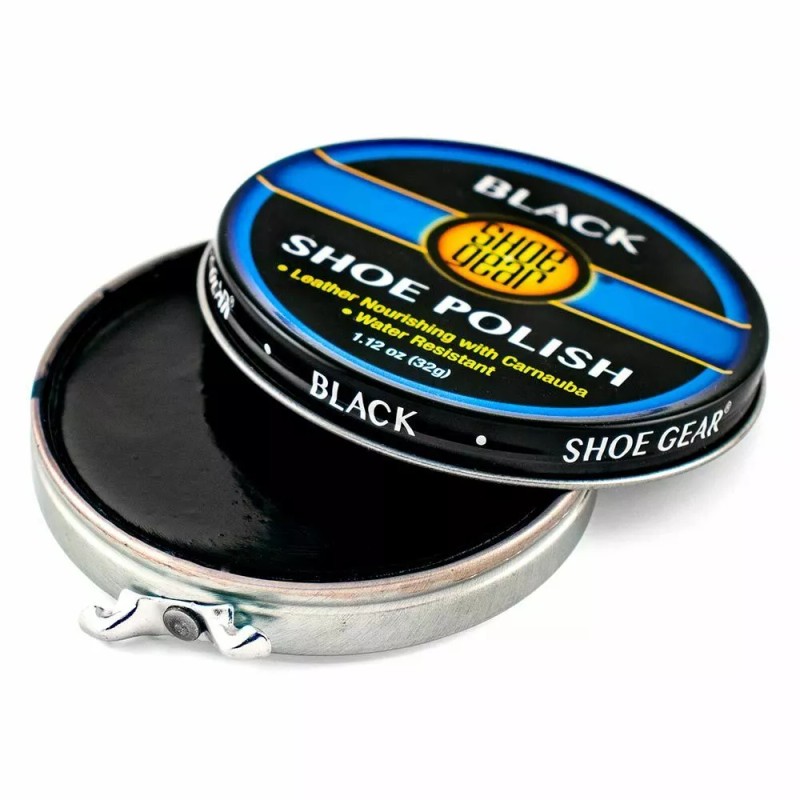 SHOE GEAR BLACK SHOE POLISH 1.12 OZ