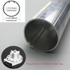AUDEEKON Roller Shade Installation Brackets for 1-1/2"(38mm) Tube, Compatible with