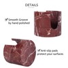 JIMEI Travertine Marble Sponge Holder for Kitchen Counter - Natural