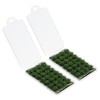 PATIKIL Static Grass Tuft Model, 2 Sets/56Pcs Miniature Bushy Tufted