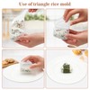 4 Pack Masubi Molds Kit, Acrylic Musubi Press Mold Onigiri