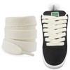 UamGlsob 2/5"(1cm) Cotton Shoe Laces for Puma Sneakers, Flat Wide