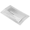 250x150mm Air Vent Louver Grill Cover Stainless Steel Duct Ventilation
