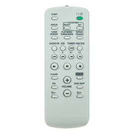 VINABTY Replacement Remote Control Suitable for Sony RM-SC55 Audio System HCD-EC78 HCD-ZX6 MHC-EC77 CMT-HPR90 MHC-EC55 MHC-GX99 MHC-EC68 HCD-EC55 HCD-HPR90 HCD-EC77 HCD-GX99 HCD-EC68 MHC-EC78