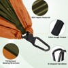 Glymnis Camping Hammock for 2 Person Nylon Lightweight Portable Double