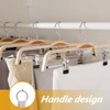 Alipis Scarf Ring Hangers Circle Hooks 10Pcs Belt Hanger Plastic