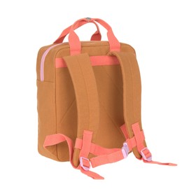 Lassig - Square Backpack Small GOTS - Little Gang - Little One & Me Caramel
