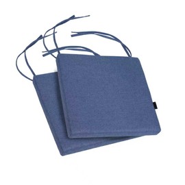 OTTERLEAd Extra Soft Office Chair Cushion (2-Pack), 16x16x2.5 Inch Ergonomically Designed for Ultimate Comfort with a Stain Resistant Waterproof Cover Ideal for Desk Car Seats (Blue)