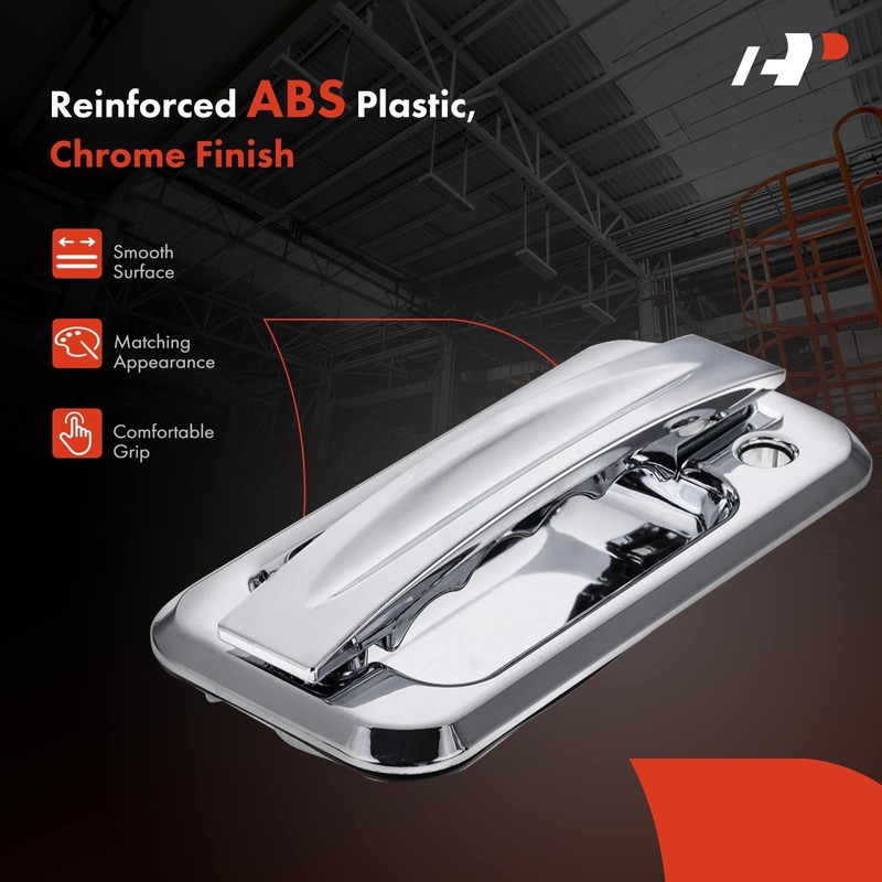 A-Premium Front Left Driver Side Exterior Door Handle with Keyhole