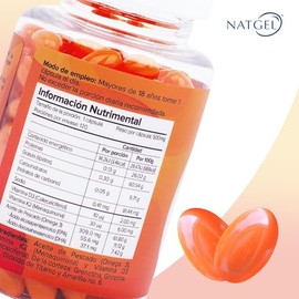NatGel Vitaminas D3  K2 y Omega 3  Formula avanzada para Salud General, seo, Cardiovascular y Cerebral  120 Softgels de 500mg                         